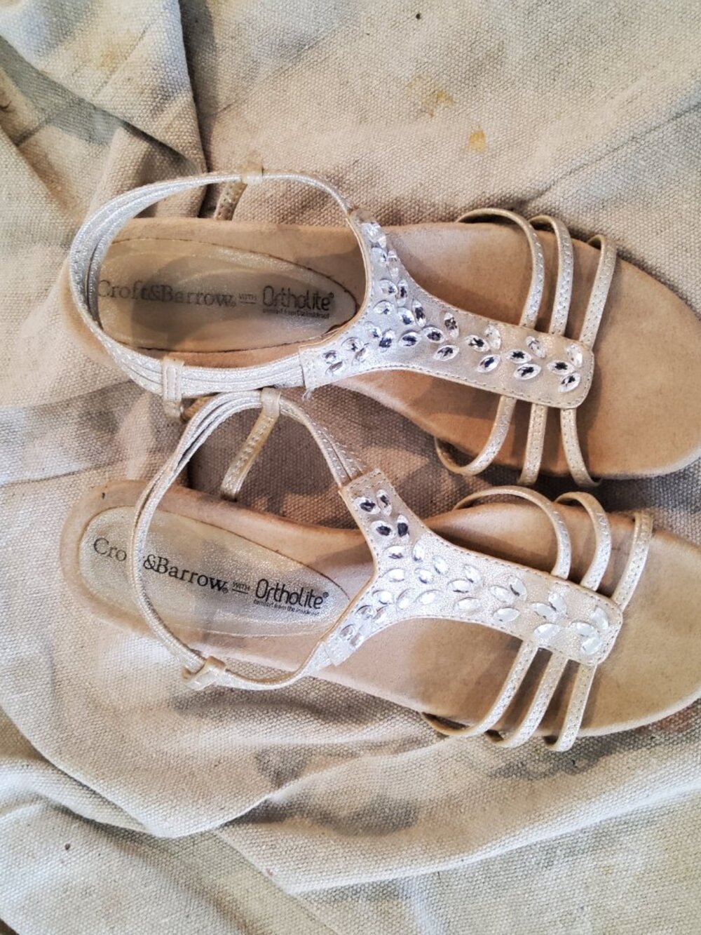 Strappy Ortholite Sandals size 7